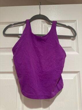 lululemon athletica Purple Active Tank - High Neck